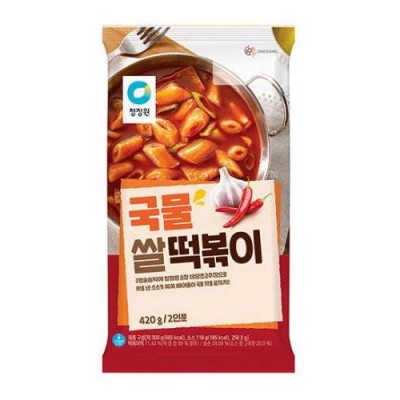 청정원 국물떡볶이 420g(냉장)