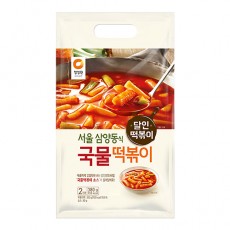 청정원 국물떡볶이 380g(상온)