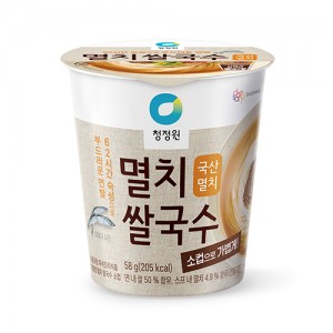 청정원 멸치컵쌀국수소컵 58g
